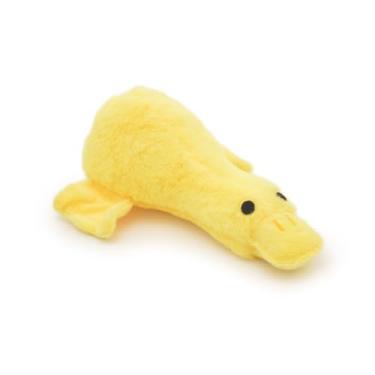 Imagem de Brinquedo De Pelúcia Pet Para Animal de Estimação Pato Amarelo Poliéster
