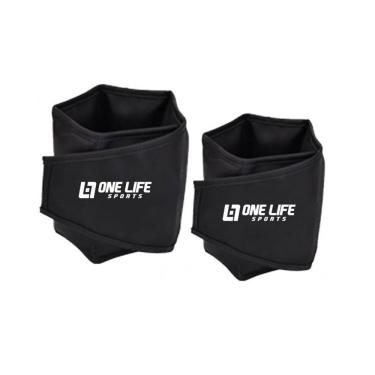 Imagem de Par de Caneleira Tornozeleira Profissional 3kg - One Life