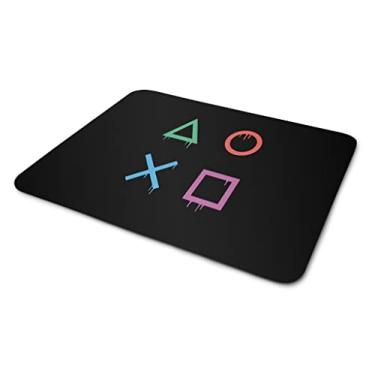 Imagem de Mouse Pad Gamer Botões Drip 40x28cm