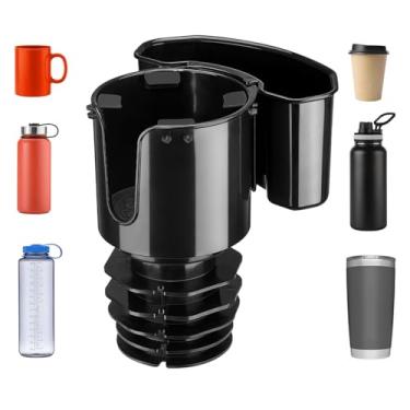 Imagem de JOYTUTUS Expansor de suporte de copo, extensor de inserção expansível, adaptável à maioria dos porta-copos regulares para carro de 510 a 1,134 g (3,4 a 3,8 polegadas), Hydro-Flask, Yeti, Nalgene (16