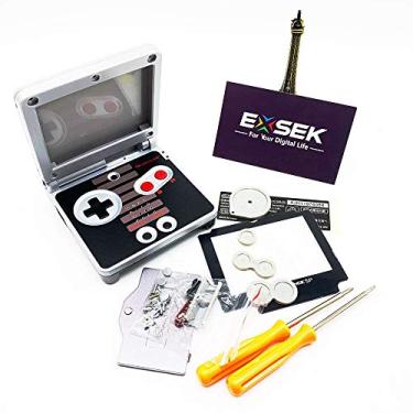 Imagem de EXSEK Capa de substituição compatível com Game boy Advance SP (SP NES)