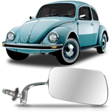Imagem de Retrovisor Fusca 1978 1979 1980 1981 1982 a 1996 Raquete Cromado - RET