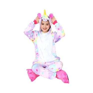Imagem de Kigurumi Adulto Panda e Vaca - Pijamas Onesies para Homens e Mulheres,