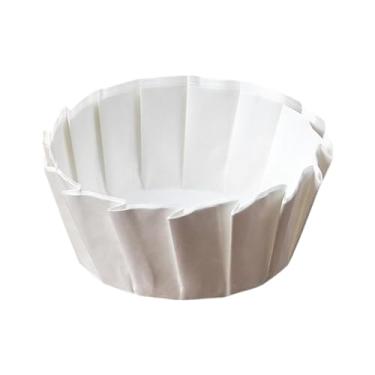 Imagem de YWJLQH 50x Air Fryer Papel Descartável Papel de Assar Inserções Folhas de Papel para Batata Doce Assada, 8 polegadas