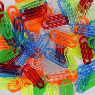 Imagem de Clips Pequenos Colorido Sortido 25mm Segura Papel Com 1000 Unidades - 