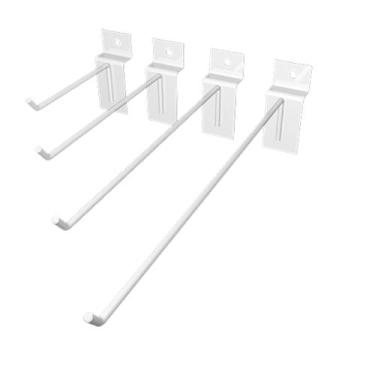 Imagem de Ganchos Expositores P/ Painel Canaletado 30cm  kit 30 peças - LOJA & C