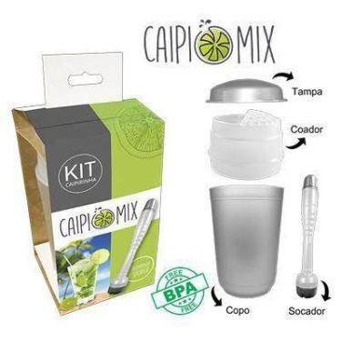 Imagem de Coqueteleira kit caipirinha caipi-mix izumi