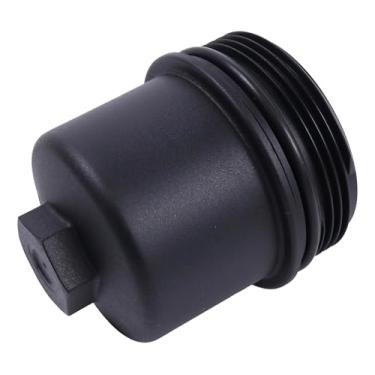 Imagem de YUXSOUQ Tampa do invólucro do filtro de óleo 2781800138 compatível com Mercedes-Benz CL550 E550 CLS550 CL63 CLS63 E550 E63/G63 AMG GL450 GL550 GLE63 GLS550 S550 SL550 SLK55