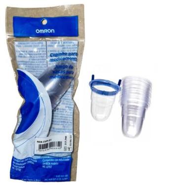 Imagem de Copinho Para Medicamento Inalador Ultrassônico Com 10 Unid  - omron