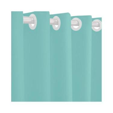 Imagem de Cortina Blackout 2,80 X 2,50 Corta Luz Bloqueia Calor - Admirare, Azul