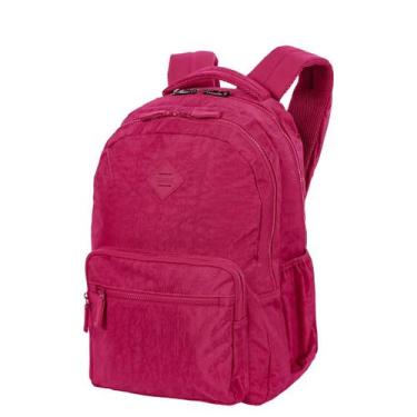 Imagem de Mochila Costa Sestini Crinkle 3 College Faculdade Anti Furto, Pink