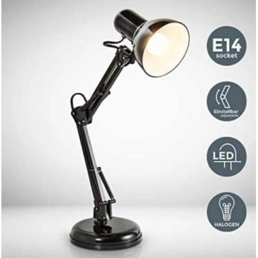 Imagem de Luminária De Mesa Articulada Articulável Pixar Base Ou Garra - FX, Pre