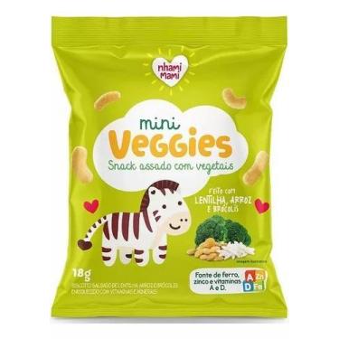 Imagem de MINI VEGGIES ARROZ LENTILHA E BRÓCOLIS 18g - NHAMI MAMI