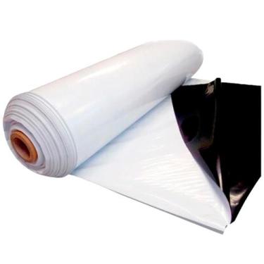 Imagem de Lona Preta E Branca Dupla Face 200 Micras Silagem 12x14 / 14x12 - CARG