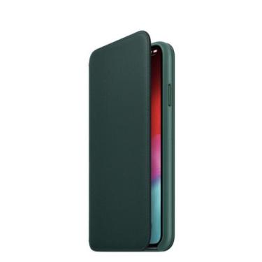 Imagem de Capa Capinha Couro Folio Para iPhone X E Xs Case Premium