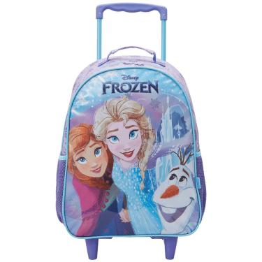 Imagem de Mochila com Rodas 40cm Escolar 16 Disney Frozen Xeryus 13170