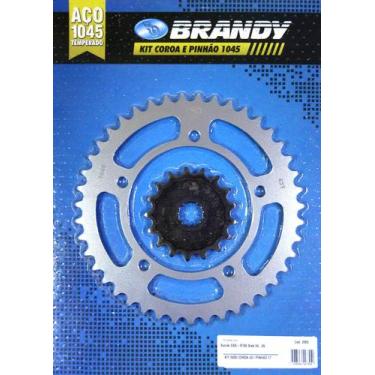 Imagem de Kit Relação Suzuki GSX-R750 Srad 2004 até 2005 Brandy - Sem Corrente