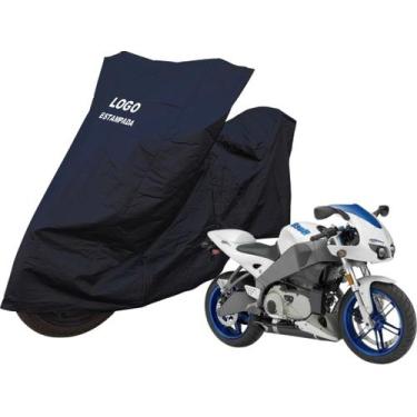 Imagem de Capa Impermeável Protetora Sol Chuva Moto Buell Firebolt - Mz