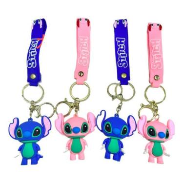 Imagem de Chaveiro Personalizado Desenho Lilo  Stitch Crianças E Adultos  - OTEM