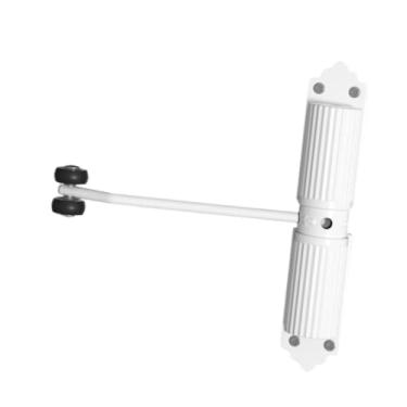 Imagem de IEUDNS Fechadura de porta de mola Fechadura de porta silenciosa Fechadura de porta automática residencial e comercial para escritório, cozinha, hotel, casa, Branco