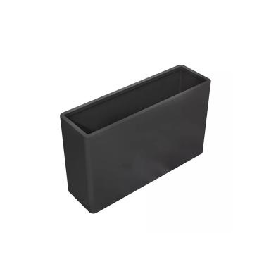 Imagem de LICONG-2019 Caixa de flores ao ar livre caixa de flores verde urbana calha de flores canteiro de flores edifício comercial rua café e chá de leite cerca de loja colocada fora da caixa de flores