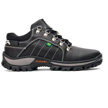 Imagem de Tênis Frontinni Trekking Trilha Academia Ciclismo Corrida Preto (Preto, BR, Adulto, Numérico, 42)