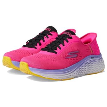 Imagem de Skechers Tênis feminino Max Cushion Elite 2.0 Solace Hands Free Slip-ins, Framboesa, 5 Wide