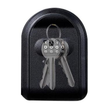 Imagem de SAFELock Box com código – Combinação segura para chaves – Cofre de chave resistente de alta capacidade para chave U Disk no apartamento garagem exterior interior