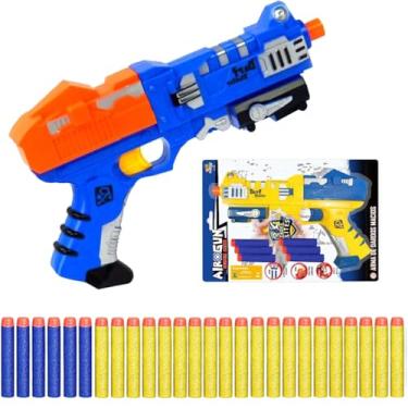 Imagem de Arminha de Brinquedo Lança Dardos para Lançador Infantil 26 Dardos Potente
