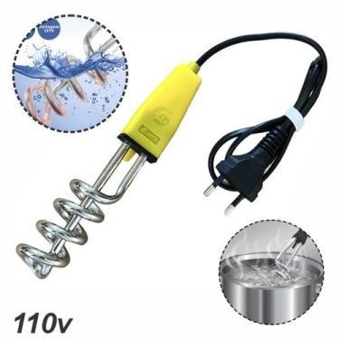 Imagem de  Aquecedor Água 110V Ebulidor Elétrico Portátil Rabo Quente 500w - Cer