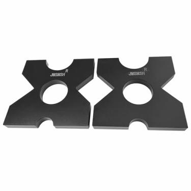 Imagem de JMSMSH Conjunto de mandril H-Frame 25,5 x 25,4 cm, paralelos de placas de cama de imprensa Steel Shop, conjunto de mandril paralelo