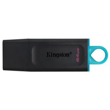 Imagem de Pendrive Kingston DataTraveler DTX - 32GB, 64GB, 128GB ou 256GB - USB 