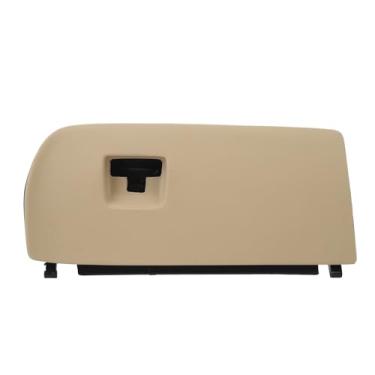 Imagem de Tampa da caixa de luva Grcfumo, tampa da porta em creme, tampa da porta da caixa de luva do painel, tampa da caixa de luva da tampa da porta automática para interiores de veículos