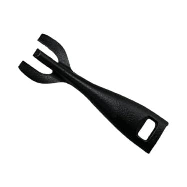 Imagem de WeiLaiKeQi Clipe de churrasqueira Teppanyaki, pinça de prato quente churrasco grelha churrasqueira churrasqueira churrasqueira de churrasco para tigela,