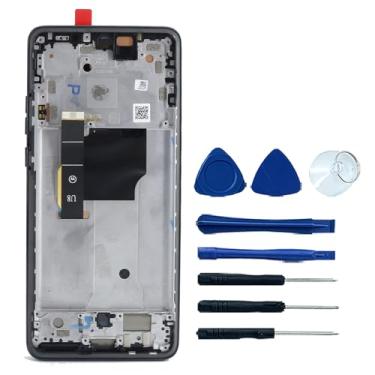 Imagem de Ygpmoiki Tela LCD sensível ao toque digitalizador com substituição de moldura para Motorola Moto Edge 40 Neo XT2307-1 6,5 polegadas