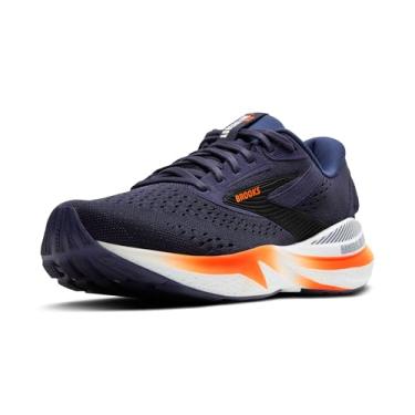 Imagem de Brooks Masculino Tênis De Corrida Adrenaline Gts 24 Supportive - Peacoat/Laranja/Branco 9,5 Médio