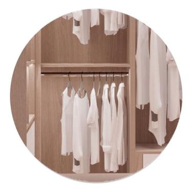 Imagem de Espelho redondo 60CM iluminado com LED decorativo banheiro sala vidro