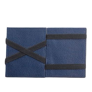 Imagem de Carteira Mágica Masculina De Couro Le Voyage Porta Cartões