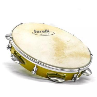 Imagem de Pandeiro 10 Torelli Abs Pele Animal Tp300, Pandeiro 10'' Torelli - Ama