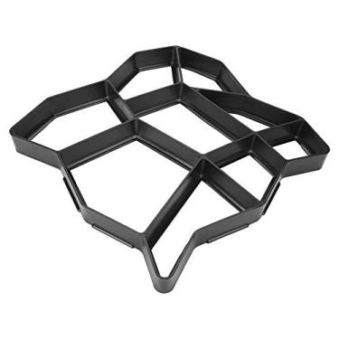 Imagem de Molde de Pedra de Pavimento de Pavimentação Premium, Molde de Concreto de Trampolim para Pavimentação DIY para Jardim, Caminhada de Pavimentação do Caminho do Gramado, Design Durável e Elegante