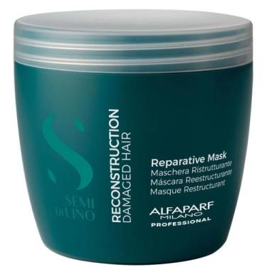 Imagem de Máscara Alfaparf Semi Di Lino Recontruction Reparative 500ml Repara fo
