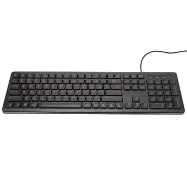 Imagem de Teclado Silencioso Silencioso Teclado USB Bilíngue Em Inglês Chinês Em Inglês Com Chave 108 para Uso Doméstico, Uso do Escritório