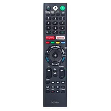 Imagem de Controle remoto de voz substituído RMF-TX300A para Sony TV KD-49X8300D KD-43X8300D KD-43X8000D KD-49X8000D KD-55X8500D KD-55X9300D KD-65X8500D KD-65X93000D D KD-755 X8500D FW-65X9001E FW-65X8501E