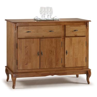 Imagem de Balcão 3 Portas 2 Gavetas M560631 Imbuia Verniz