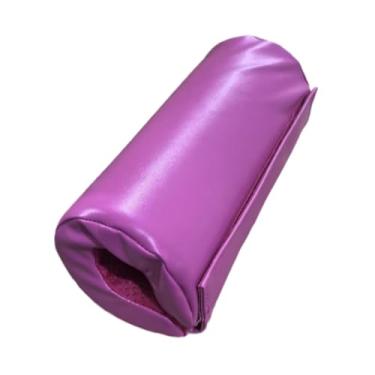 Imagem de menolana Almofada para barra de ginástica, capa para barra de ginástica multifuncional, removível e resistente, almofadas para barras de dança de fitness para, Rosa