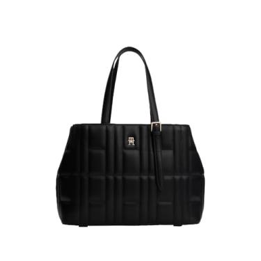 Imagem de Tommy Hilfiger Bolsa feminina feminina, preta, Preto, One Size