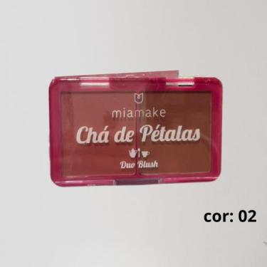 Imagem de Blush Chá de Pétalas MiaMake  Toque Natural e Romântico nas Suas Maçãs