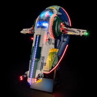 Imagem de LIGHTAILING Light for Lego-75409 Jango-Fett's Firespray-Class Starship - Led Lighting Kit Compatible with Lego Building Blocks Model - NOT Included The Model Set