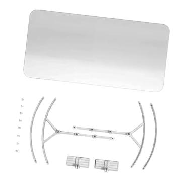 Imagem de Wswqop Defletor de ventilação de ar condicionado de piso, anti direto, tampa de registro ajustável, para- para ventiladores de refrigeração, 50cmx30cm