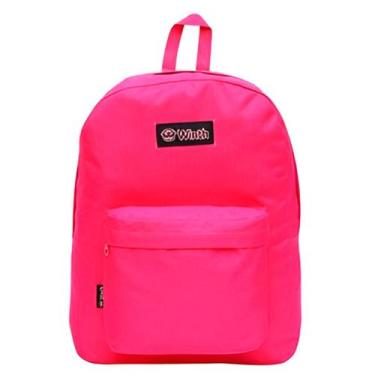 Imagem de Mochila De Costas Escolar Juvenil Cores Cor:Pink - Gxm